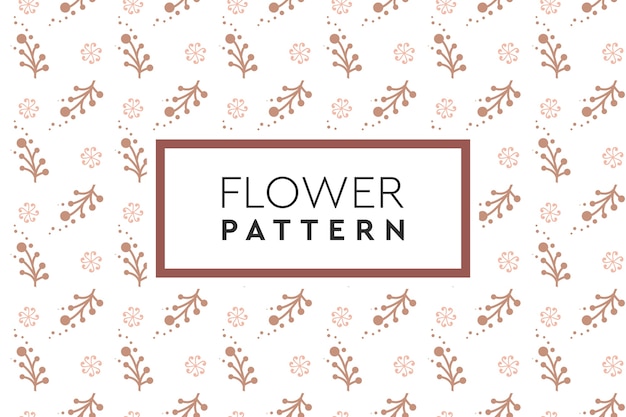 Patrón de flores