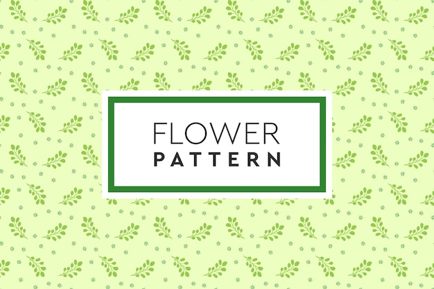 Patrón de flores