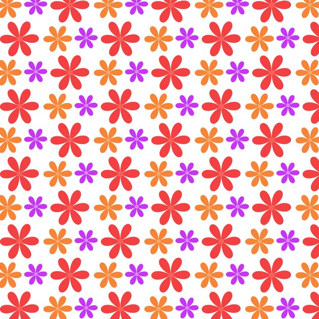 Patrón de flores