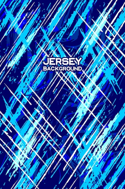 patrón de fondo abstracto Grunge Vector azul para el diseño de camisetas deportivas
