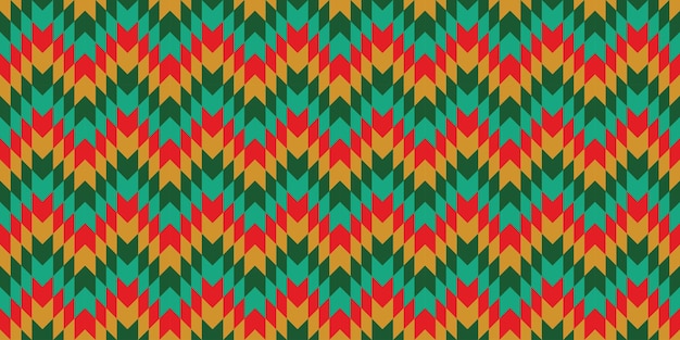 Patrón de fondo abstracto hecho con formas de paralelogramo con color vintage