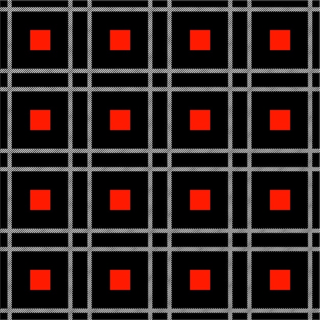 Patrón de fondo sin costuras con textura de tela a cuadros telón de fondo vectorial a rayas 1
