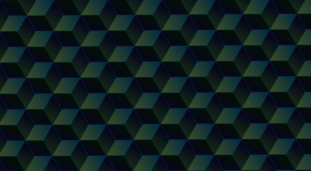 Patrón de fondo del cubo geométrico