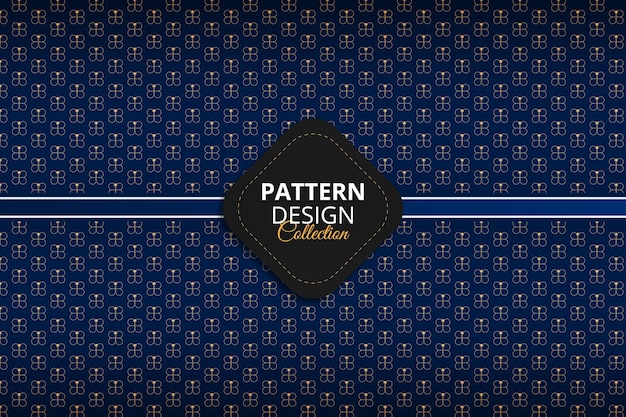 Patrón de fondo floral transparente de vector o diseño de patrón de tela textil