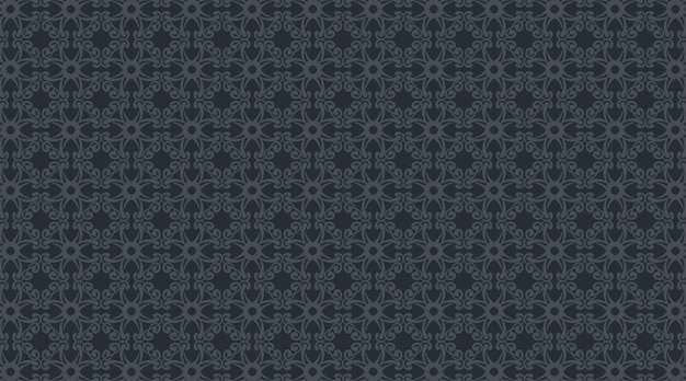 patrón de fondo floral vintage vector diseño