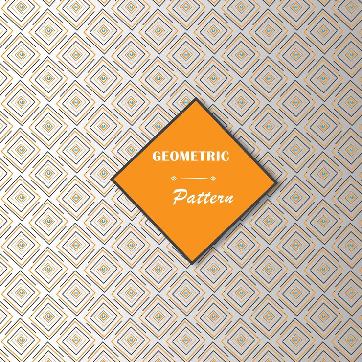 Patrón de fondo geométrico