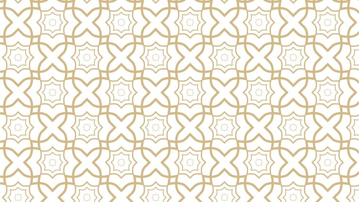 Patrón de fondo línea geométrica sin costuras vector de color de lujo de oro abstracto