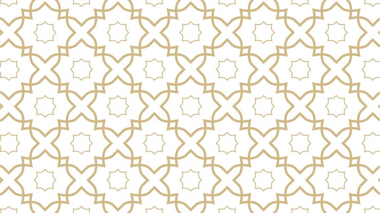 Patrón de fondo línea geométrica sin costuras vector de color de lujo de oro abstracto