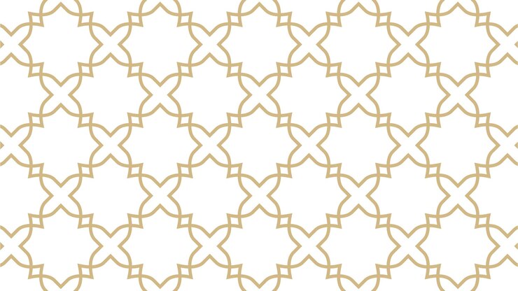 Patrón de fondo línea geométrica sin costuras vector de color de lujo de oro abstracto
