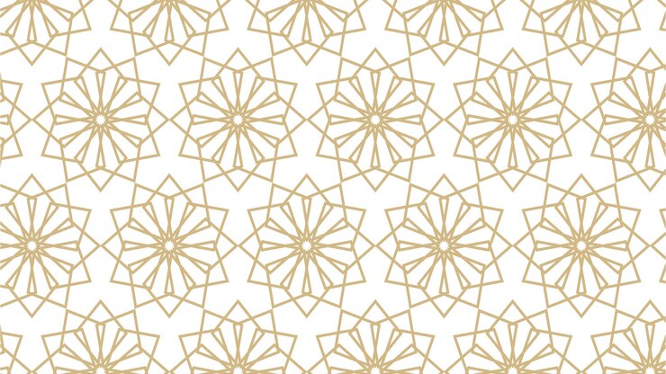 Patrón de fondo línea geométrica sin costuras vector de color de lujo de oro abstracto