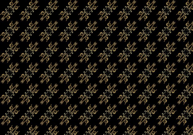 Patrón de fondo de mapa de bits transparente abstracto dorado, vector libre;