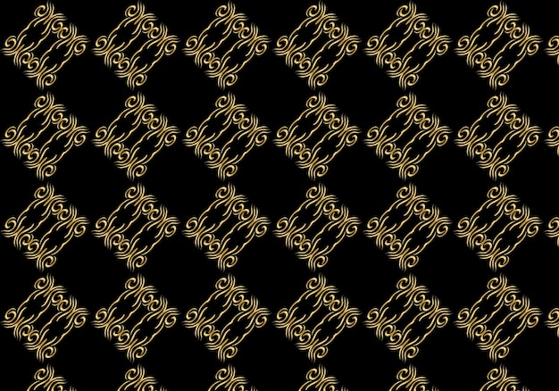 Patrón de fondo de mapa de bits transparente abstracto dorado, vector libre;