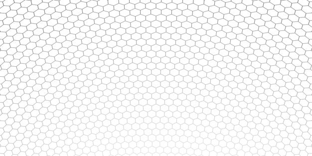 Patrón de fondo de panal hexagonal. vector textura aislada. peine el diseño de textura sin fisuras. textura de celda hexagonal de vector. eps 10