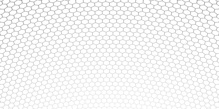 Vector patrón de fondo de panal hexagonal. vector textura aislada. peine el diseño de textura sin fisuras. textura de celda hexagonal de vector. eps 10