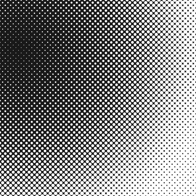 Patrón de fondo retro círculo de semitonos