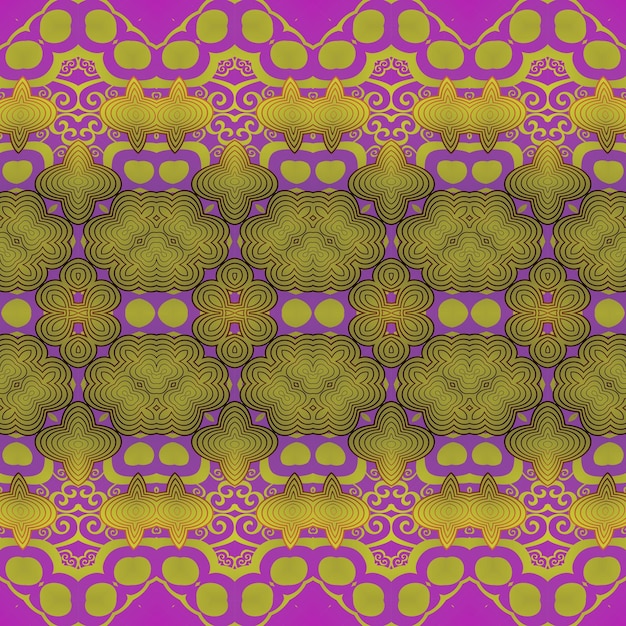 Patrón de fondo transparente Elementos decorativos vintage Ilustración vectorial