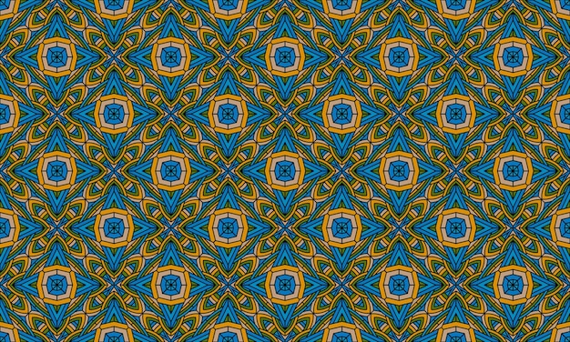 patrón de fondo transparente étnico mandala lujo