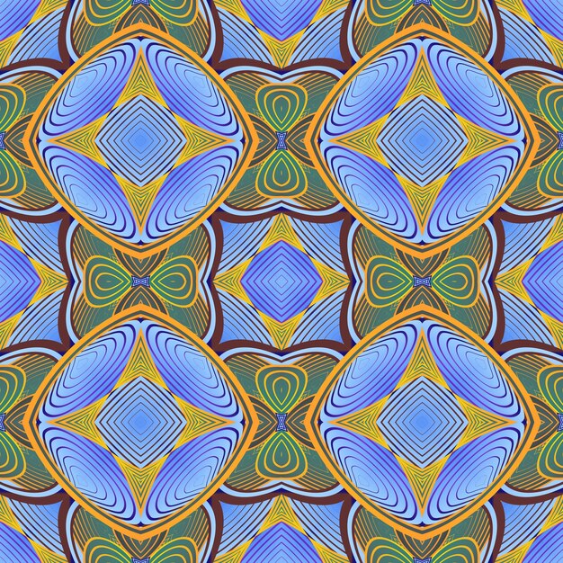 Patrón de fondo transparente Patrón geométrico decorativo abstracto Ilustración vectorial