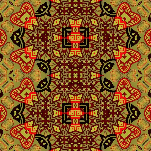 Patrón de fondo transparente Patrón geométrico decorativo Ilustración vectorial