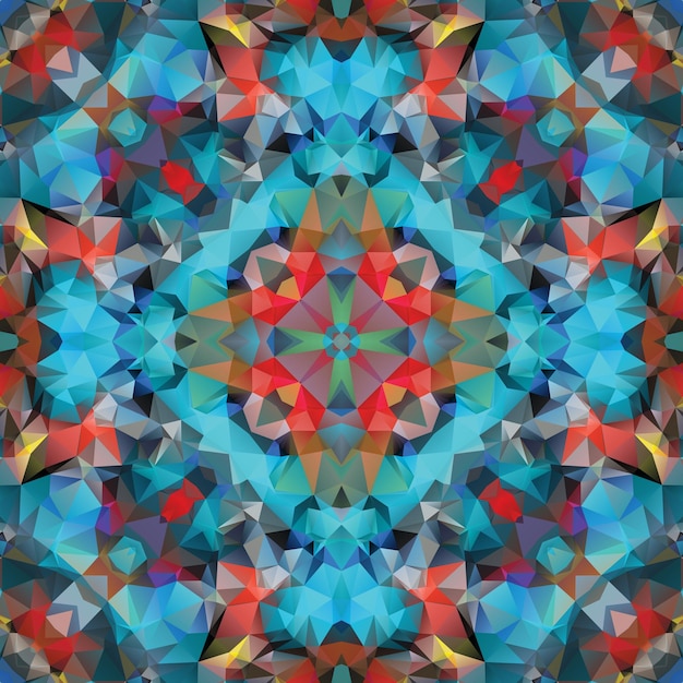 Patrón de fondo transparente patrón triangular Adorno tradicional Motivo tribal