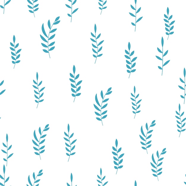 Patrón de fondo vectorial simple de la flor