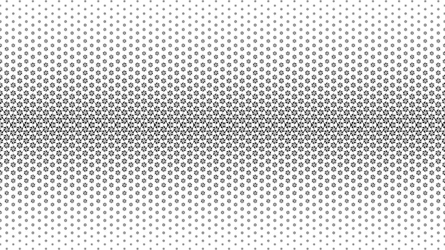 Patrón de forma de círculo geométrico abstracto elegante sobre fondo blanco