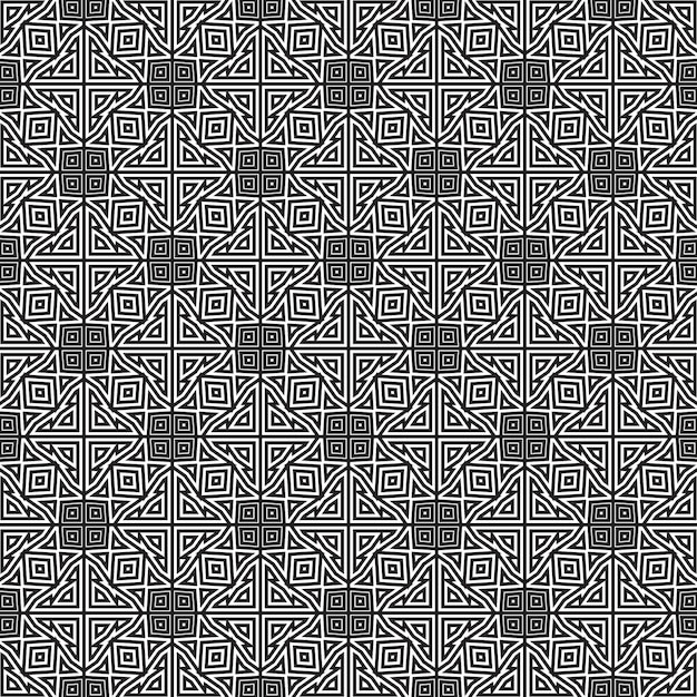 Patrón de forma cuadrada geométrica perfecta abstracta