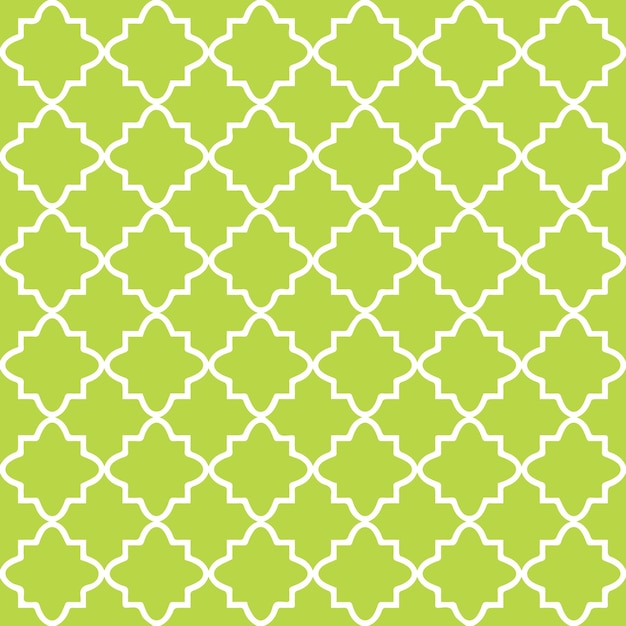 Patrón de forma de cuatro hojas Fondo