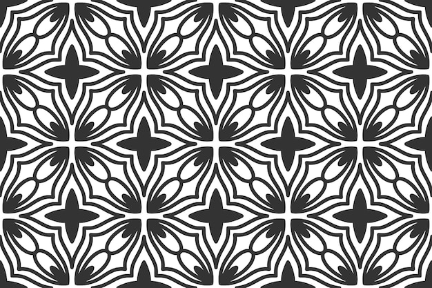 Patrón de forma geométrica abstracta sin costuras