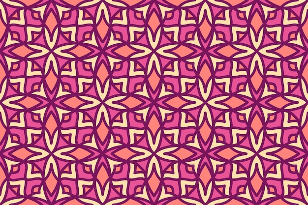 Patrón de forma geométrica abstracta sin costuras