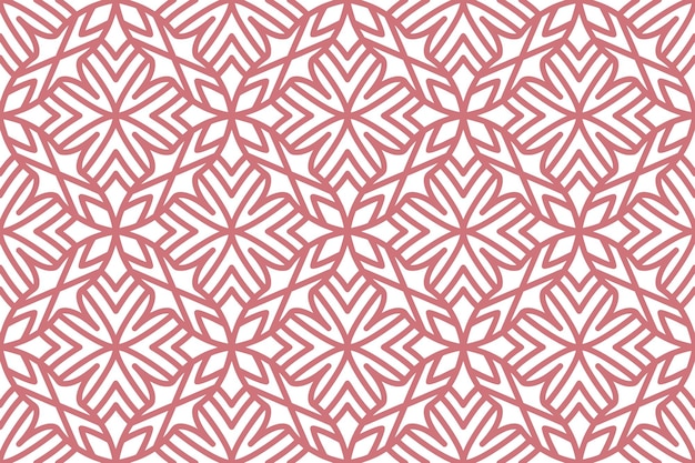 Patrón de forma geométrica abstracta sin costuras