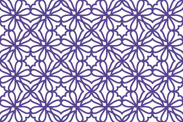 Patrón de forma geométrica abstracta sin costuras