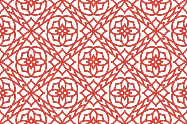 Patrón de forma geométrica abstracta sin costuras