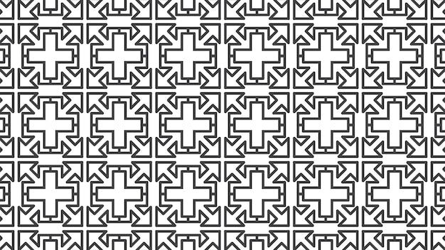 Patrón de forma geométrica abstracta sin fisuras