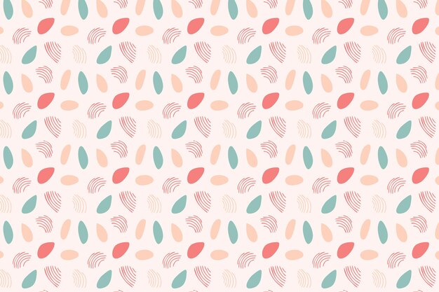 Patrón de forma orgánica abstracta Fondo diseño moderno minimalista