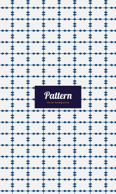 Patrón con formas florales Patrón geométrico sin costuras vectorial Diseño de fondo abstracto
