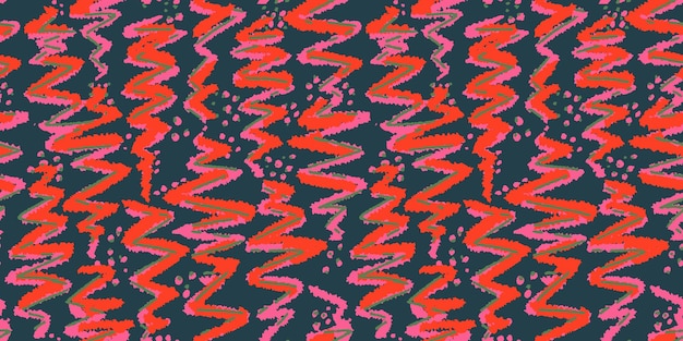Patrón de formas orgánicas abstractas Fondo colorido con dibujos vectoriales Prenta de formas únicas