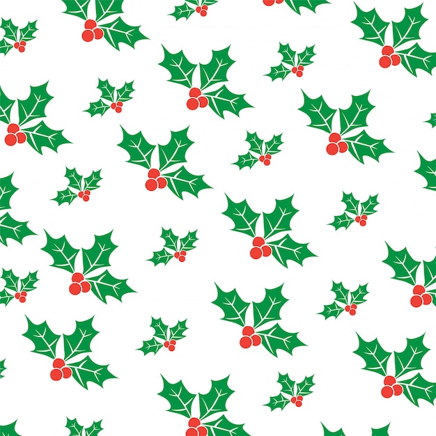 patrón de fruta de Navidad