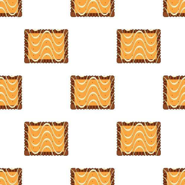 El patrón de la galleta casera tiene un sabor diferente en la galleta de pastelería