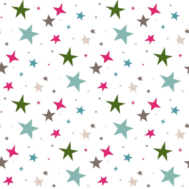 Patrón de garabato estrellado