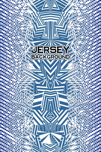 Patrón geométrico abstracto azul con efecto grunge para camiseta deportiva