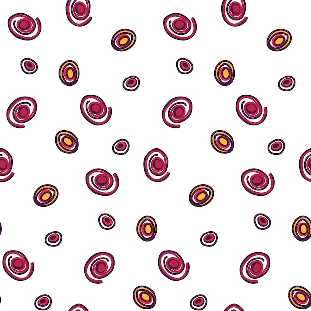 Patrón geométrico abstracto sin costuras con círculos y elementos de brillo dorado Diseño abstracto moderno para decoración interior de tela de cubierta de papel y otros usuarios Ideal para diseño de niña