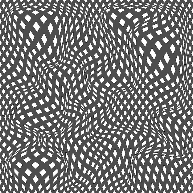 Vector patrón geométrico abstracto sin costuras de formas cuadrangulares de diferentes tamaños y formas para pancartas textiles de textura y fondos simples