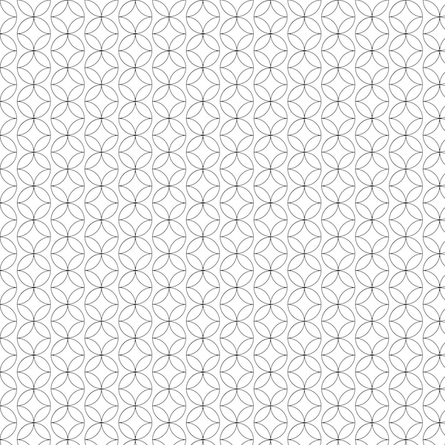 Patrón geométrico abstracto sin costuras ilustración vectorial
