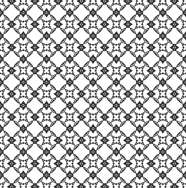 Patrón geométrico abstracto sin costuras Textura geométrica en blanco y negro repetitiva