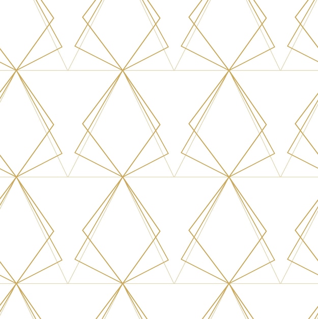 Patrón geométrico abstracto con cruces rayas líneas fondo sin costuras ornamento blanco y dorado