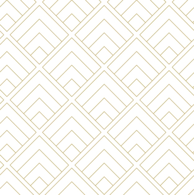 Patrón geométrico abstracto con cruces rayas líneas fondo sin costuras ornamento blanco y dorado