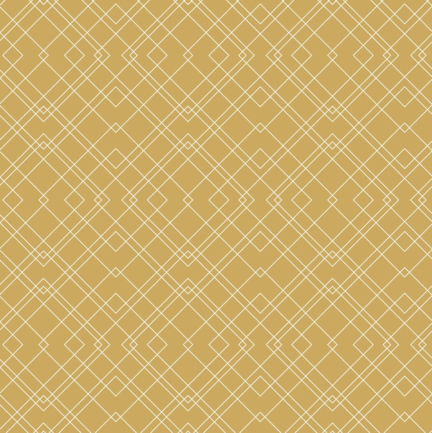 Patrón geométrico abstracto con cruces rayas líneas fondo sin costuras ornamento blanco y dorado