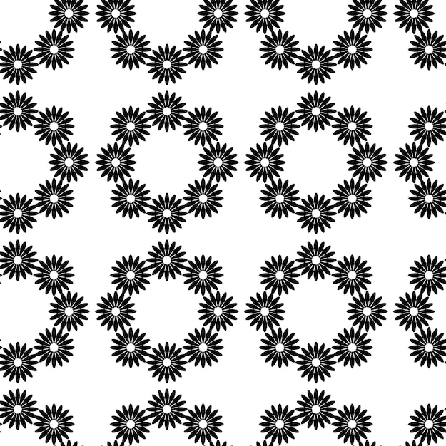 Patrón geométrico abstracto con cruces rayas líneas fondo sin costuras ornamento blanco y negro