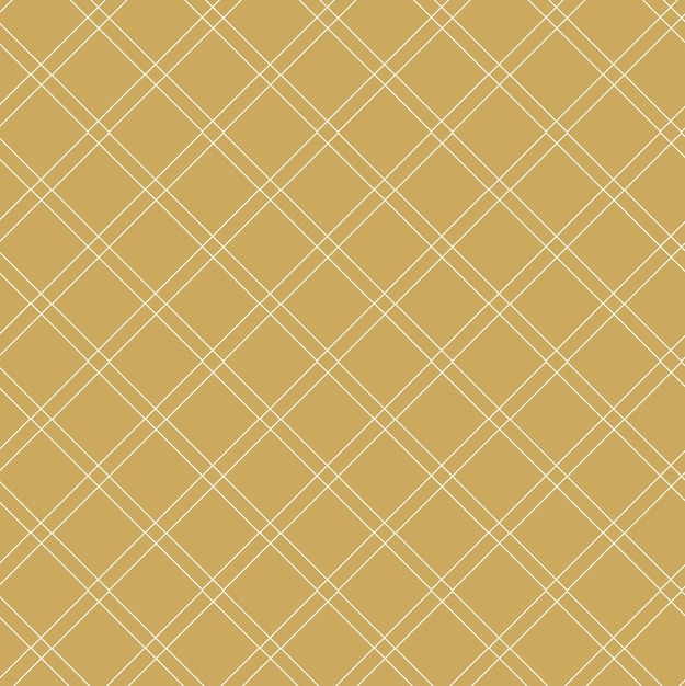 Patrón geométrico abstracto con cuadrados rayas líneas fondo sin costuras ornamento blanco y dorado